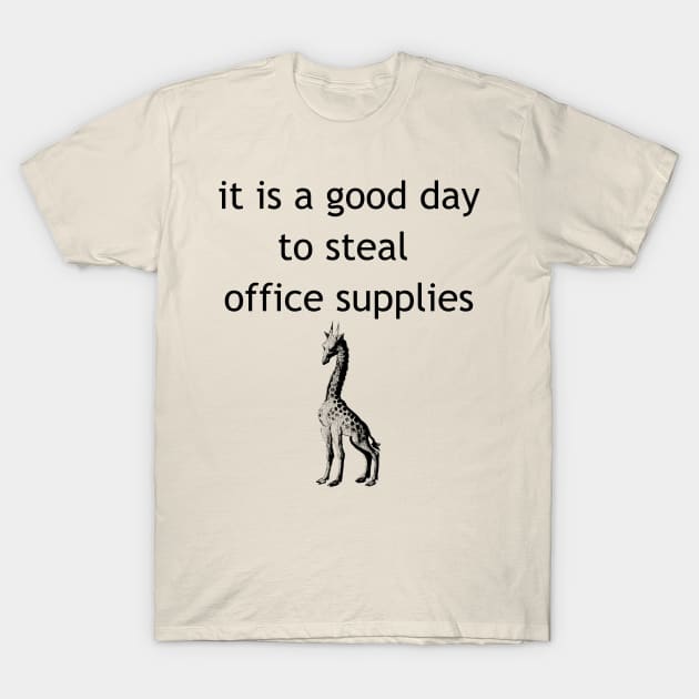 Office Supplies T-Shirt by ClaasConflict